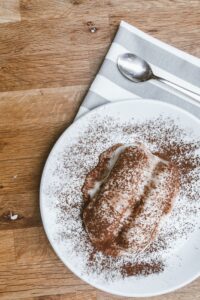 Tiramisù con cacao amaro